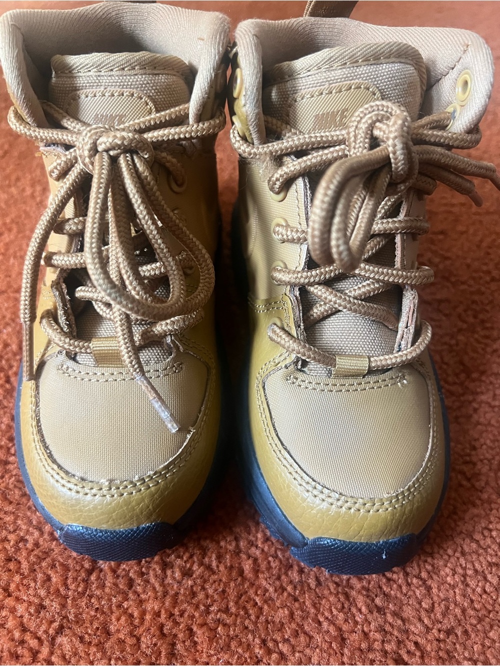 Nike Toddler Manoa Brown Tan Hiking Boots